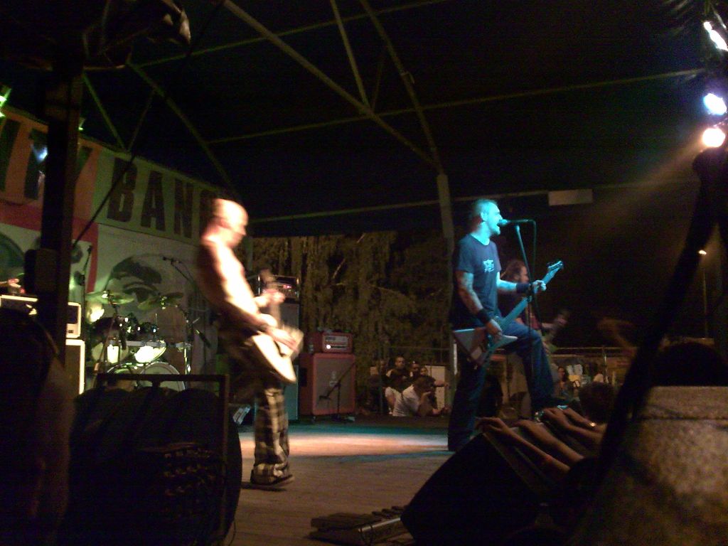 MI 2009 Ifjúsági Fesztivál Gyöngyös Road zenekar élő koncert hangosítás
